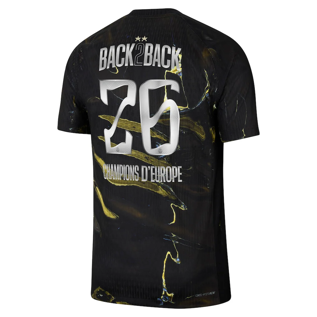 MAILLOT PSG NIGHT STADIUM BACK2BACK 26 AVEC LES 2 ÉTOILES ⭐️⭐️ — vue alternative